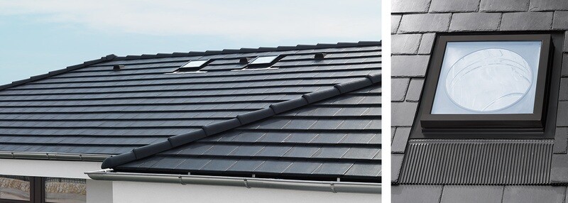 tunnel solare per tetti a falda e copertura sagomata