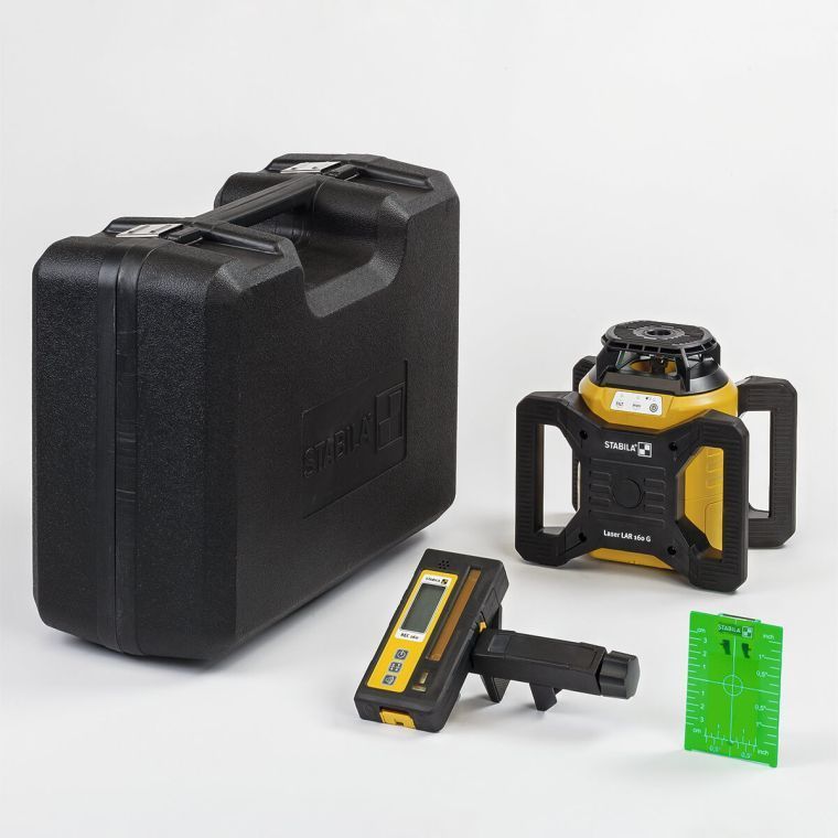 Stabila laser rotativo LAR 160 G set 4 unita'raggio verde