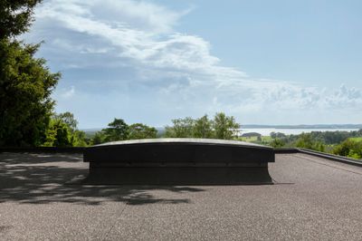 finestre complete di vetro o cupola esterni