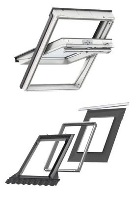 finestre complete di raccordi  per l'installazione