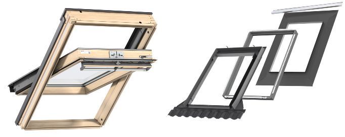 Finestra ggl 3086 Tripla Protezione vetro 86 legno naturale