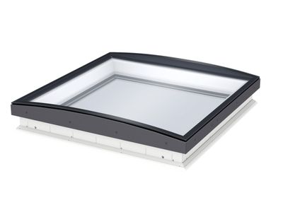 Finestra Velux per tetti piani fissa+vetro curvo