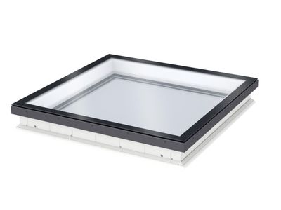 Finestra Velux per tetti piani fissa+vetro piano