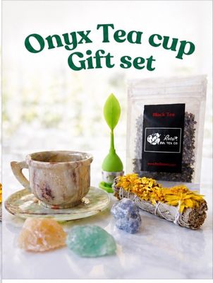 Onyx Tea Cup Gift Box Set