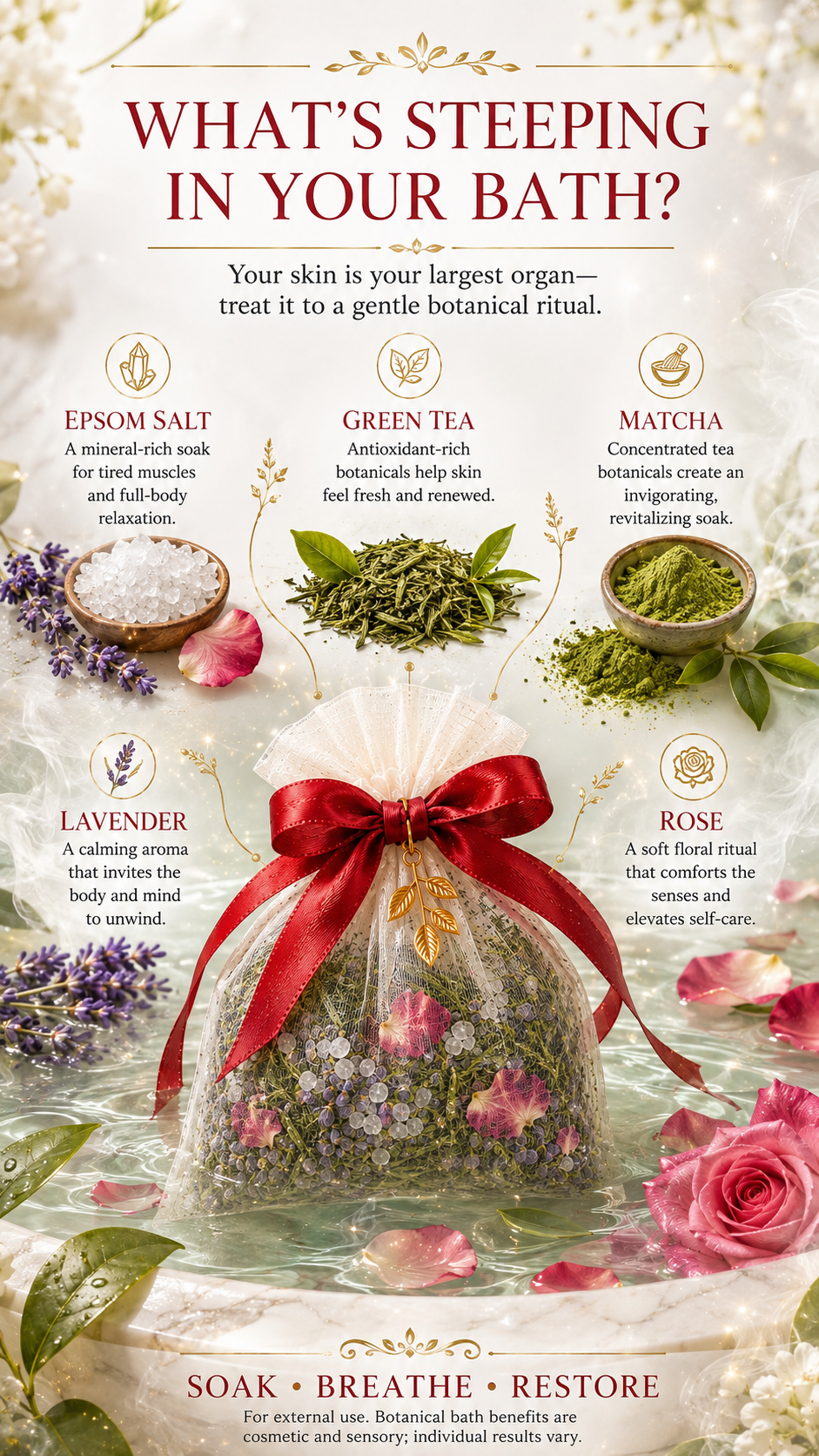 Handmade Tea Bath Blend