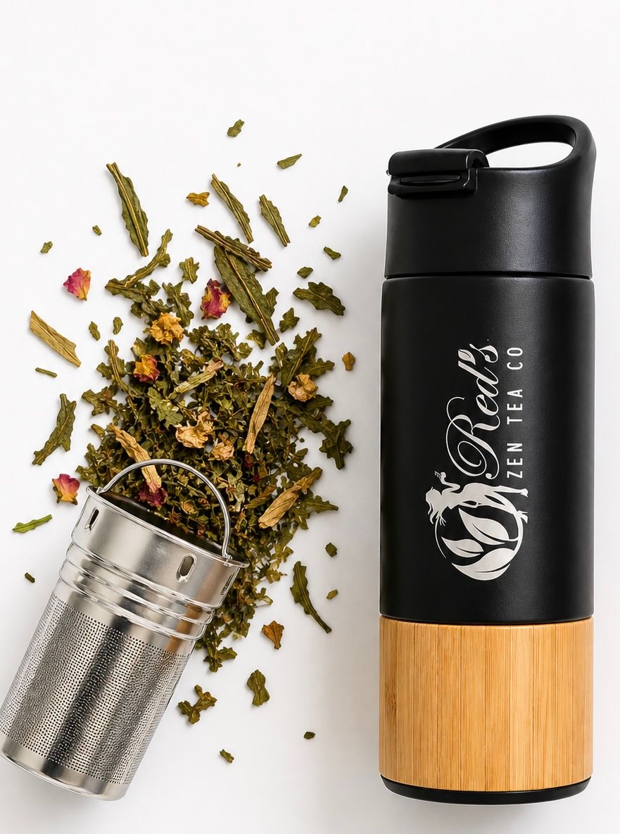 New Bamboo Stainless Steel Tea Infuser
