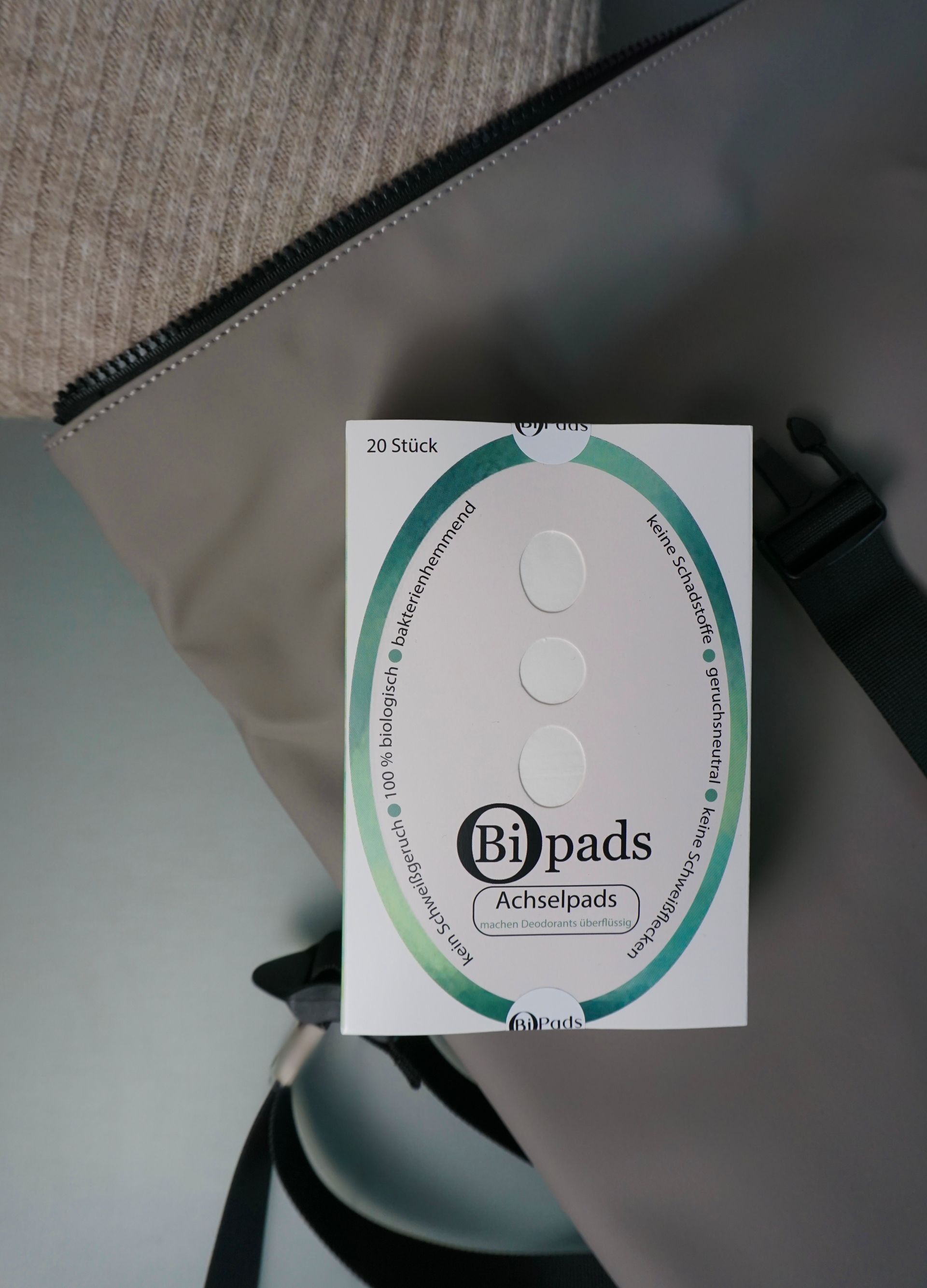 Bipads-Achselpads in weiß, 20 Stück, Duftrichtung: neutral