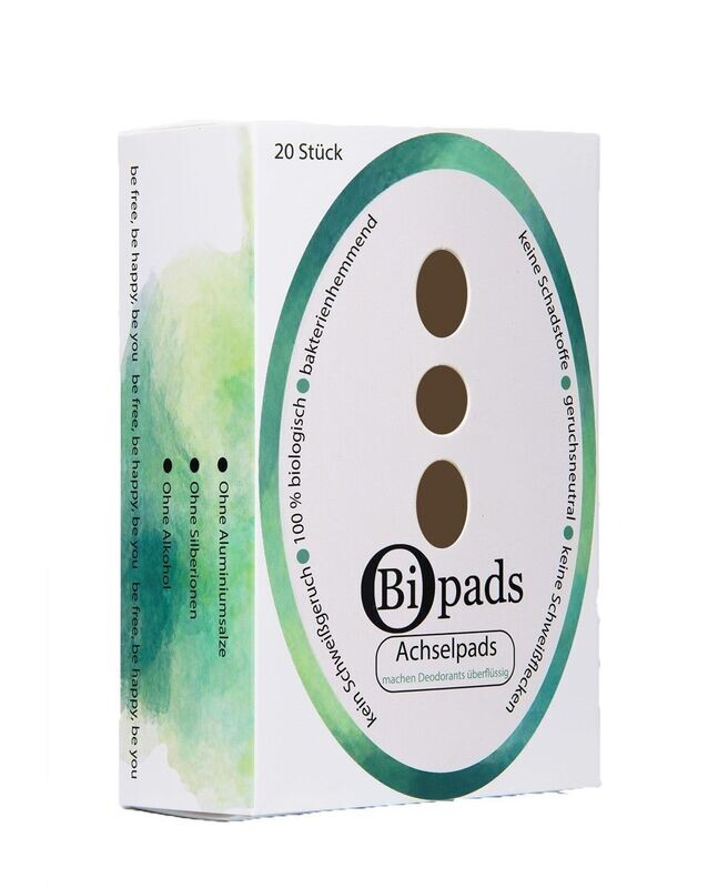 Bipads Achselpads 20 Stück, Duftrichtung: Holzige Nuance mit blumig-würziger Note