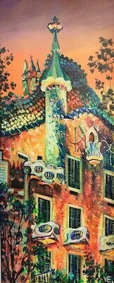 Casa Batlló 13X32 cm