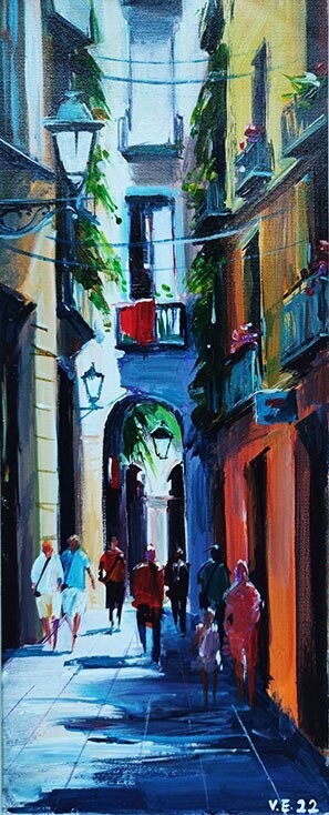 Gothic Quarter street