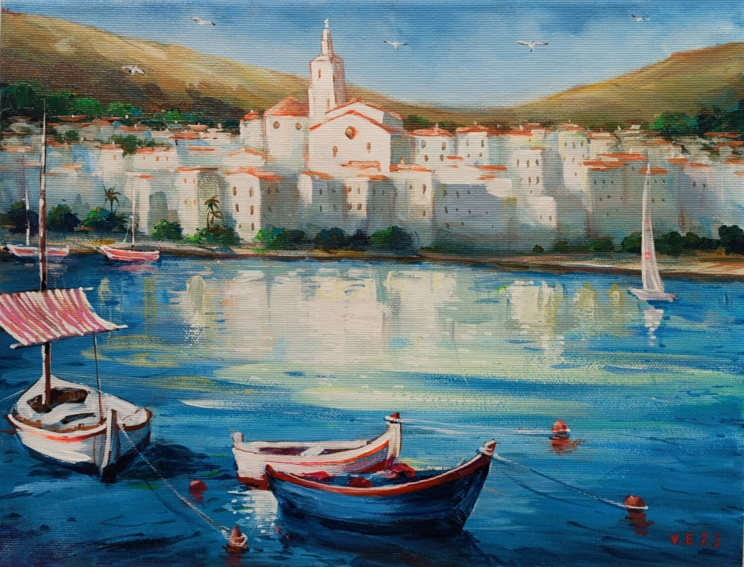 Cadaquès 27X35 cm