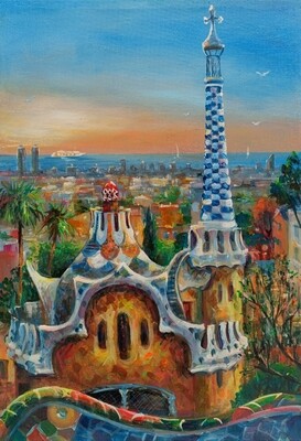 Parc Güell 24X35 cm