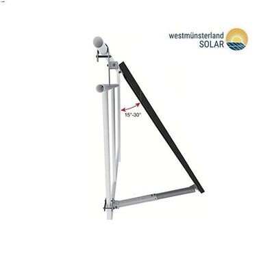 Montagepaket Balkon-Halterung für 2 Solarmodule verstellbar 15-30 Grad (Nur in Verbindung mit dem Kauf eines Balkonkraftwerks)