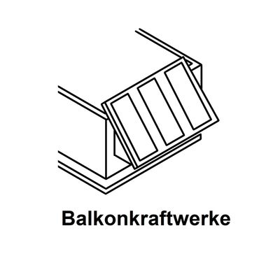 Balkonkraftwerke 600 - 1500 Watt