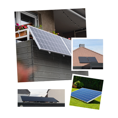 2x Solarpanel-Halterung – Höhenverstellbar 15–30°, Aluminium, Für Dach, Balkon, Boot, 100–300W