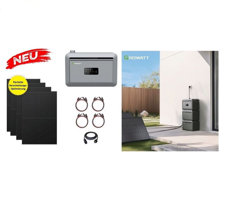 Balkonkraftwerk / Stecker-Solaranlage Balkonkraftwerk / Stecker-Solaranlage "NEXA Power" mit 2 kWh intelligentem Speicher Plug & Play +++ NEU +++