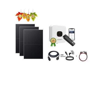 Balkonkraftwerk / Stecker-Solaranlage  Balkonkraftwerk / Stecker-Solaranlage "Power" 1.000/1.350 Watt Plug & Play