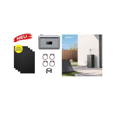 Balkonkraftwerk / Stecker-Solaranlage  Balkonkraftwerk / Stecker-Solaranlage "NEXA Power" mit 2 kWh intelligentem Speicher Plug & Play +++ NEU +++