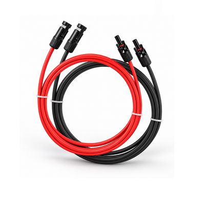 Solarkabel-Set von Athilex 2 × 10 m 6 mm² – PV-Verlängerungskabel, MC4-kompatibel inkl. Stecker & Buchse Solarkabel-Set von Athilex 2 × 10 m 6 mm² – PV-Verlängerungskabel, MC4-kompatibel inkl. Stecker & Buchse