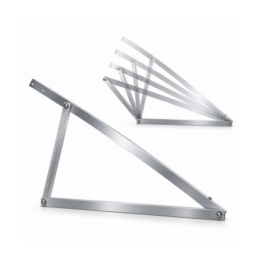 PV-Montagedreieck für Flachdach – verstellbar 15–30°, für Hochkantmontage / vertikale Modulmontage PV-Montagedreieck für Flachdach – verstellbar 15–30°, für Hochkantmontage / vertikale Modulmontage