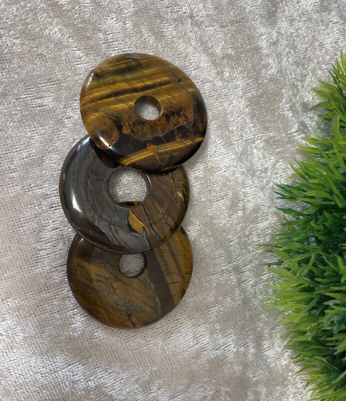 Donut Tigerauge (Faserquarz)