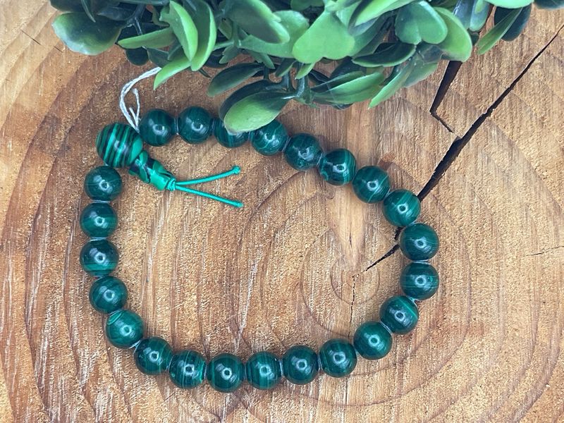 Armband Malachit (teilweise stab.)