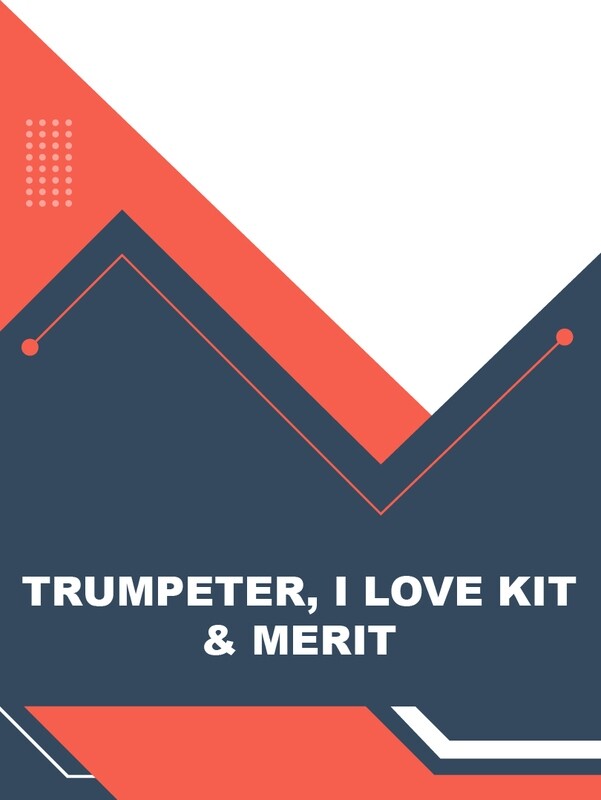 Trumpeter,I Love kit & Merit