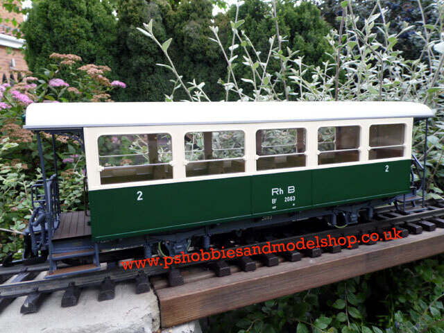 LGB 33552 Rhb Passenger Coach 2nd Class