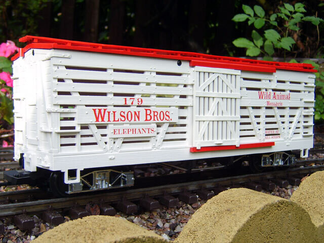 LGB 4068 Wilson Bros Circus Car ( Rare Item)