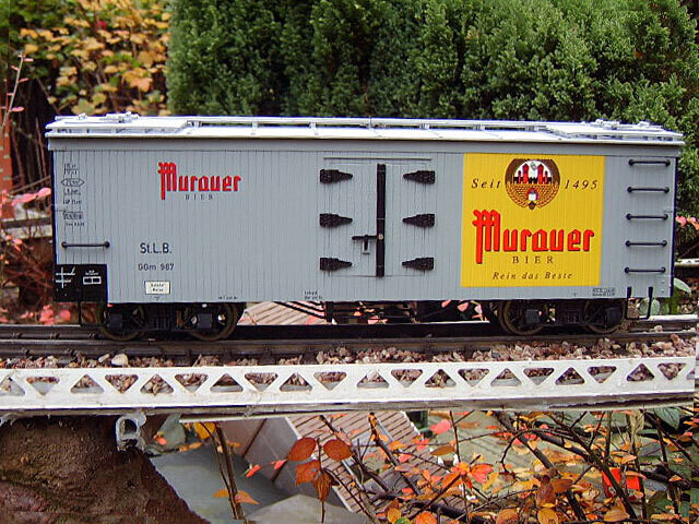 Liliput L95987 Beer van Maurauer with spoked wheels