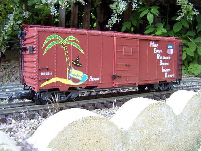 LGB 47917 UP Herbie Boxcar