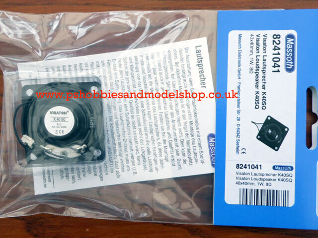 M-8241041 Visaton Speaker 1 watt 8 Ohm 40mm