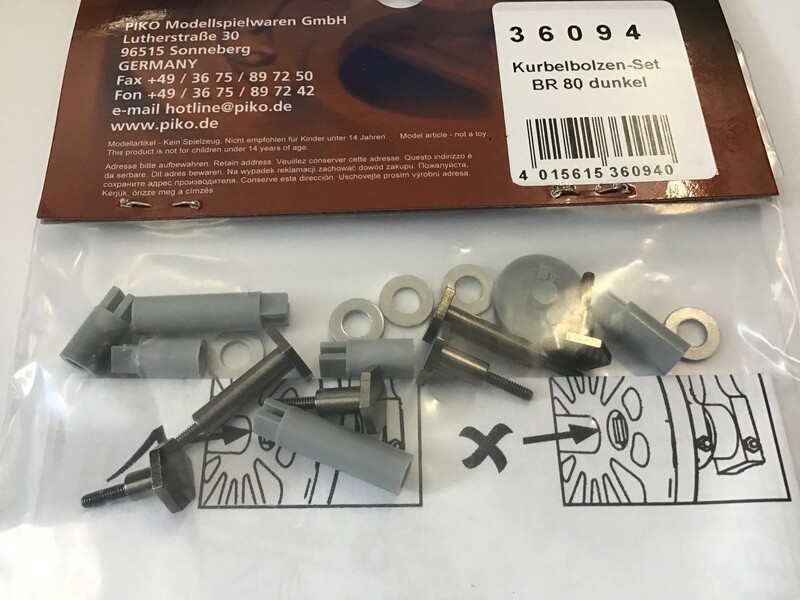 Piko 36094 crank pins Br 80