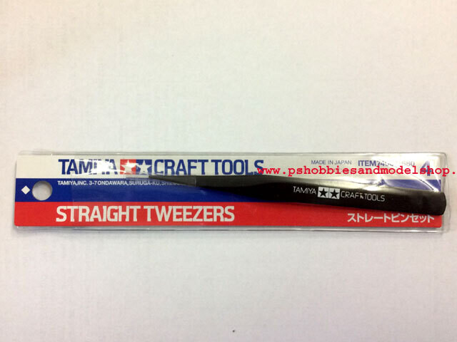 Tamiya 74004 Straight Tweezers