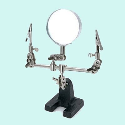 Duratool D00269 Helping hands with Glass magnifyer