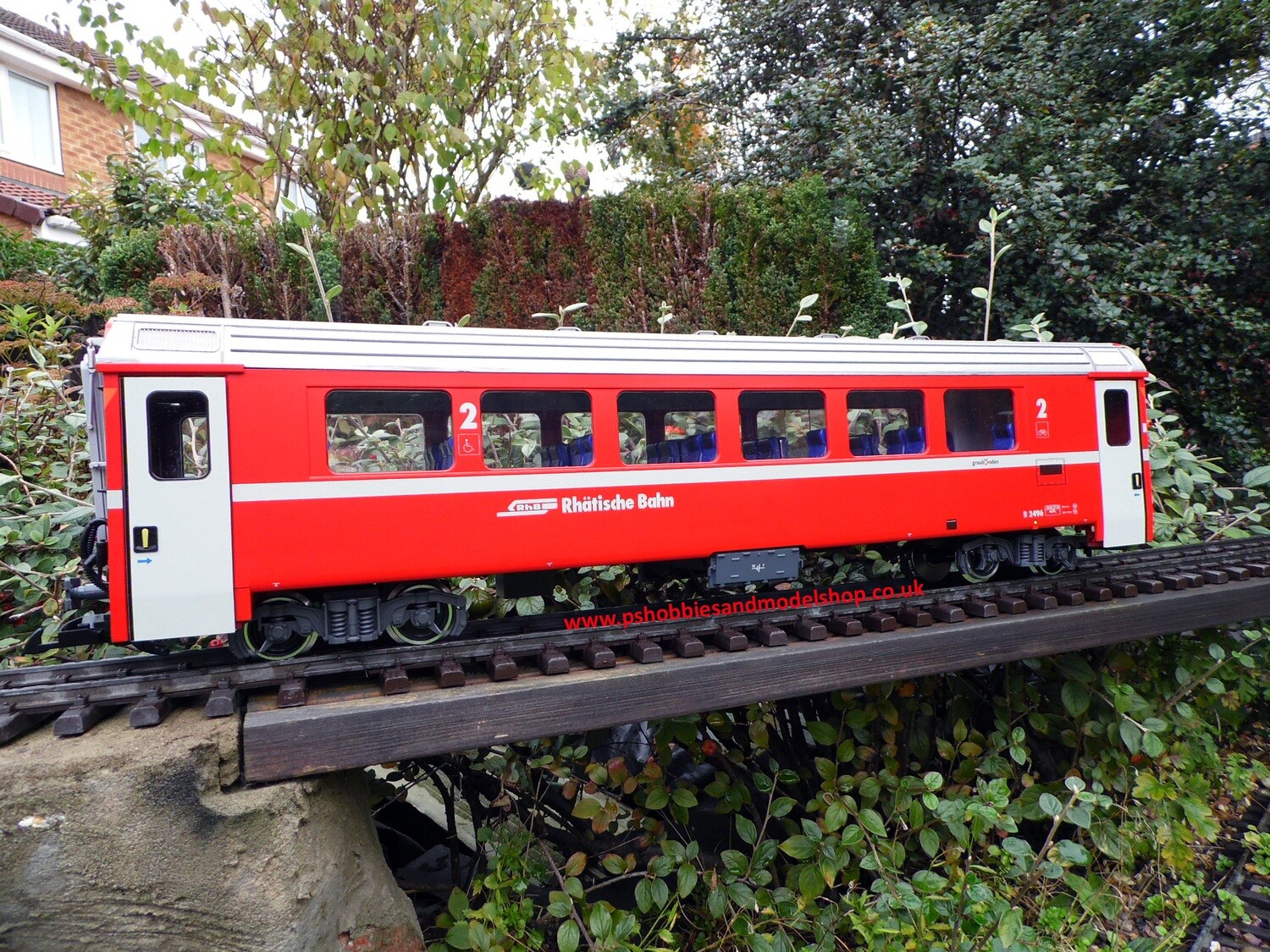 LGB 30512 Rhb Passenger Coach2nd Class