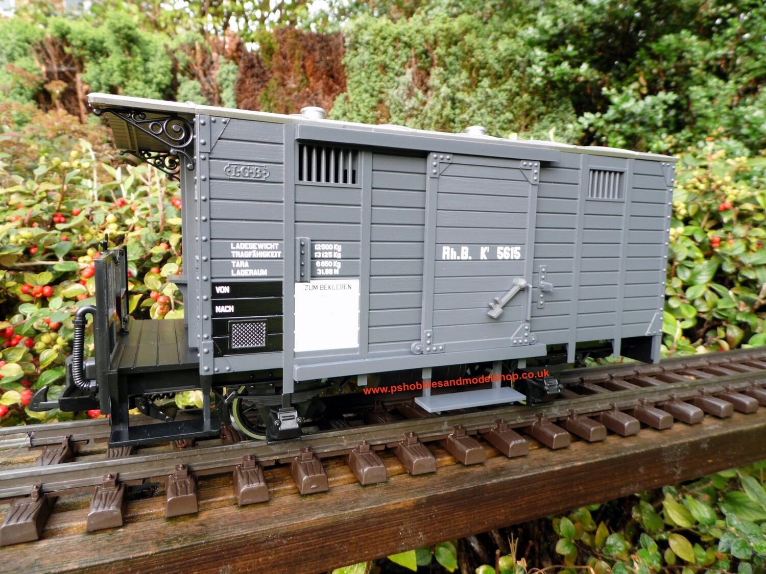 LGB 45302Rhb Closed Boxcar