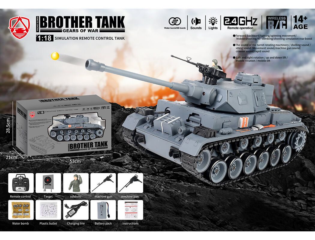 BT-827 German Panther Grey