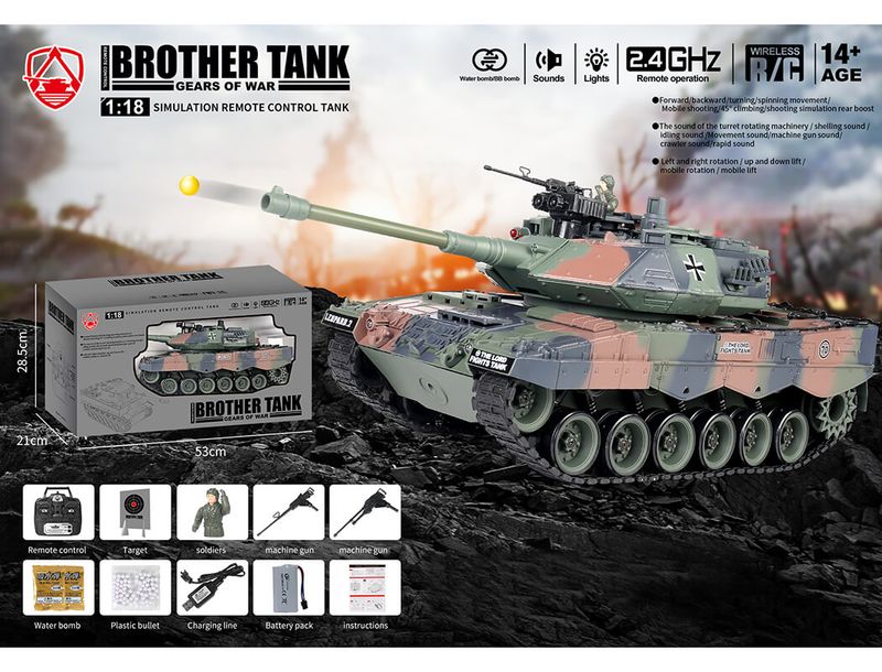 Brother BT-822 German Leopard Tank Camo