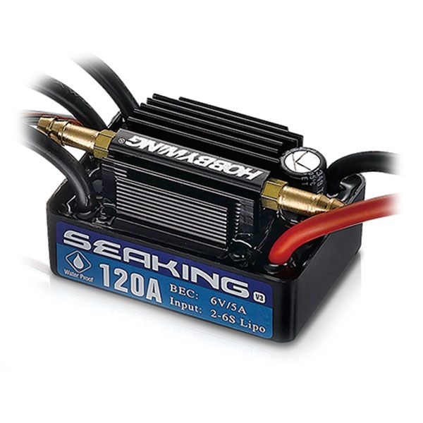 Hobby Wing 30302360 120 amp Marine Speed controller