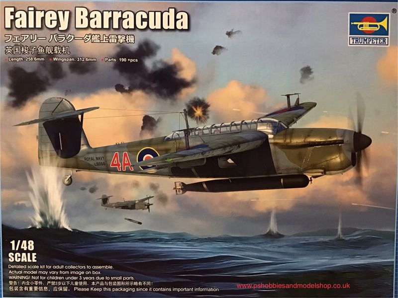 Trumpeter 05825 Fairey barracuda