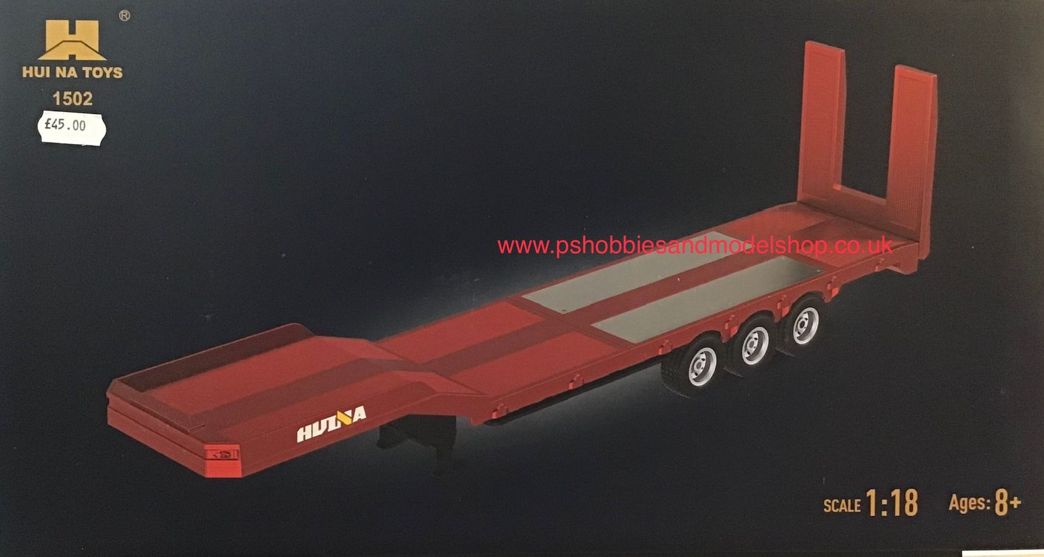 Huina 1502R  R/C Red Flatbed trailer Huina 1502R  R/C Red Flatbed trailer