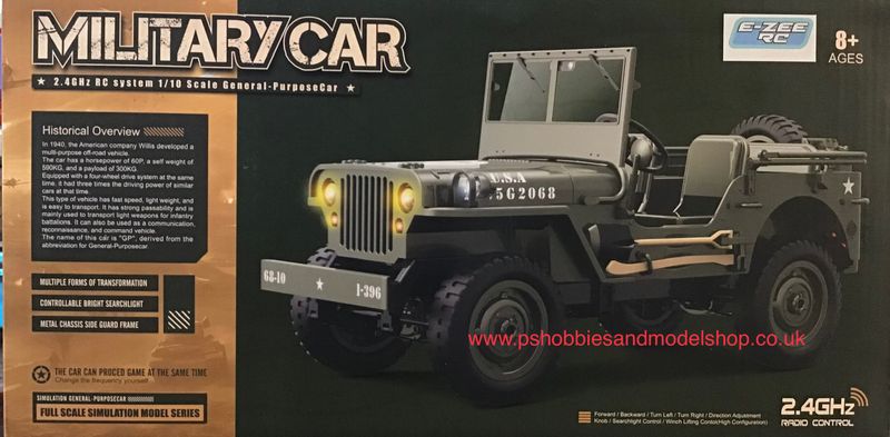 EZ G2068 Willys R/C Jeep