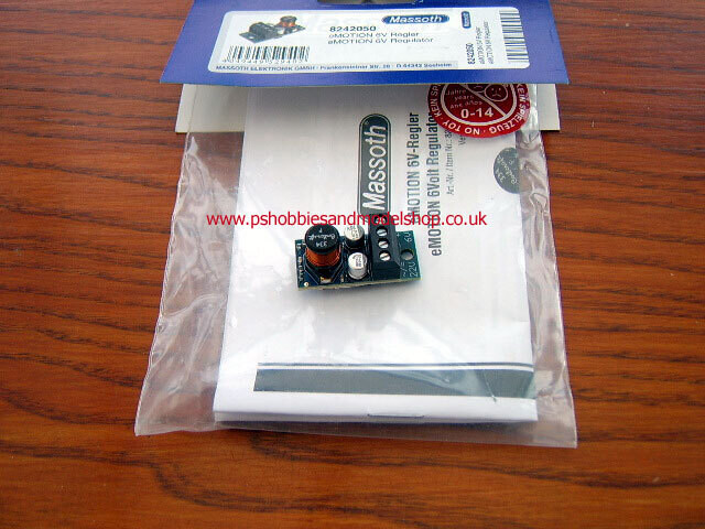 Massoth 8242050 eMotion Fixed Voltage Regulator Massoth 8242050 eMotion Fixed Voltage Regulator