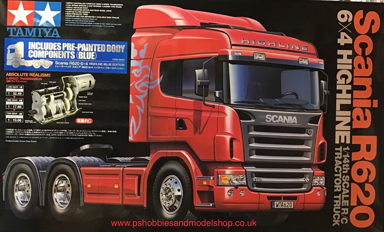 Tamiya 56327 Scania R620 Tamiya 56327 Scania R620