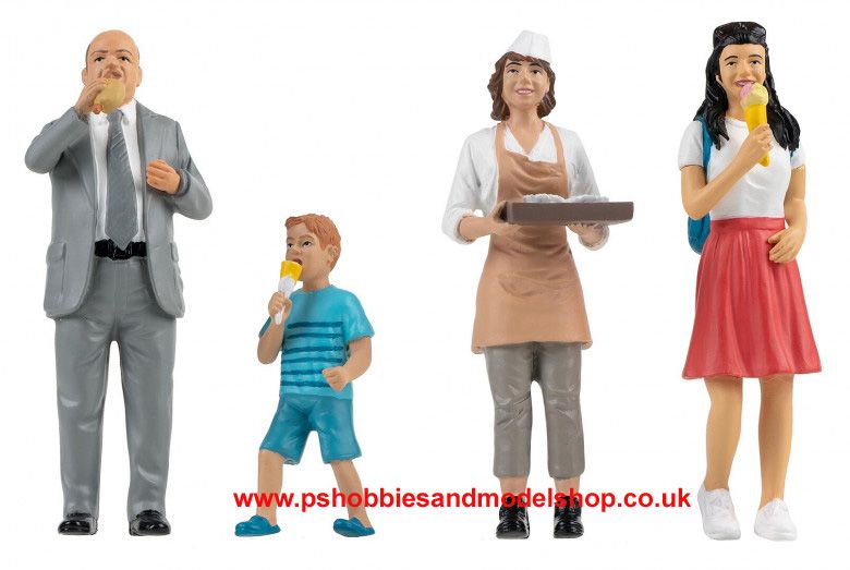 POG-331517 G Scale  Snack Bar Figures