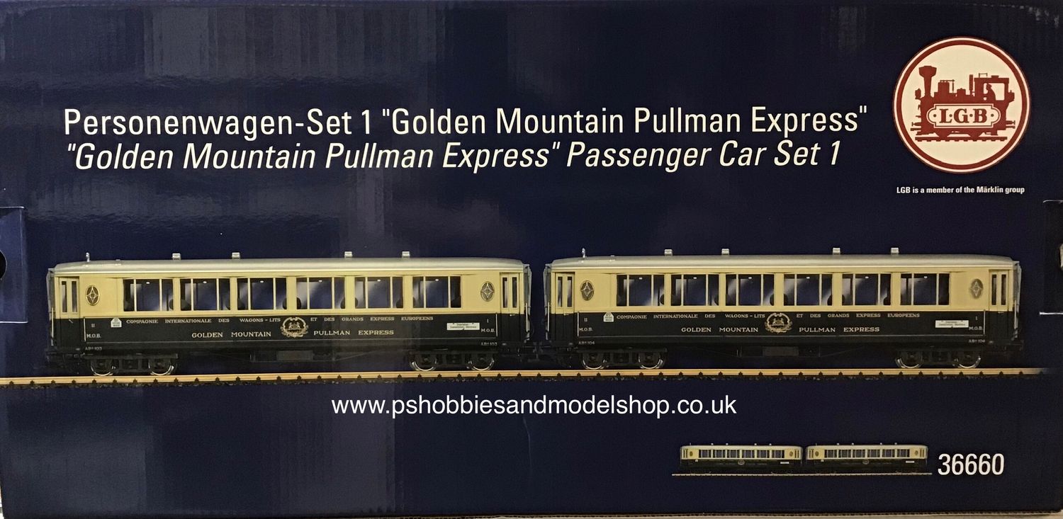 LGB 36660 Golden Mountain Pullman Express Cars
