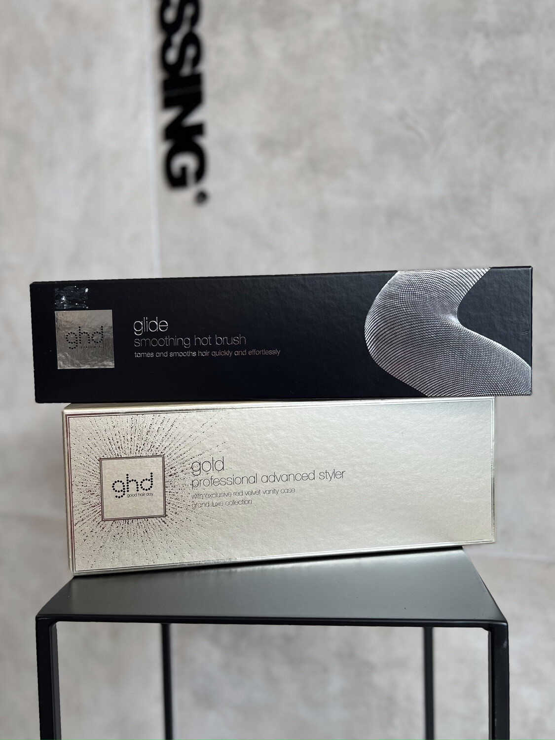 GHD gold® professional Grand Luxe Collection  & GHD Glide® Smoothing Hot Brush