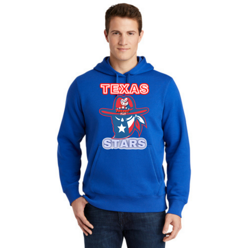 NUC Sports Texas Stars Football Club Hoodie Blue