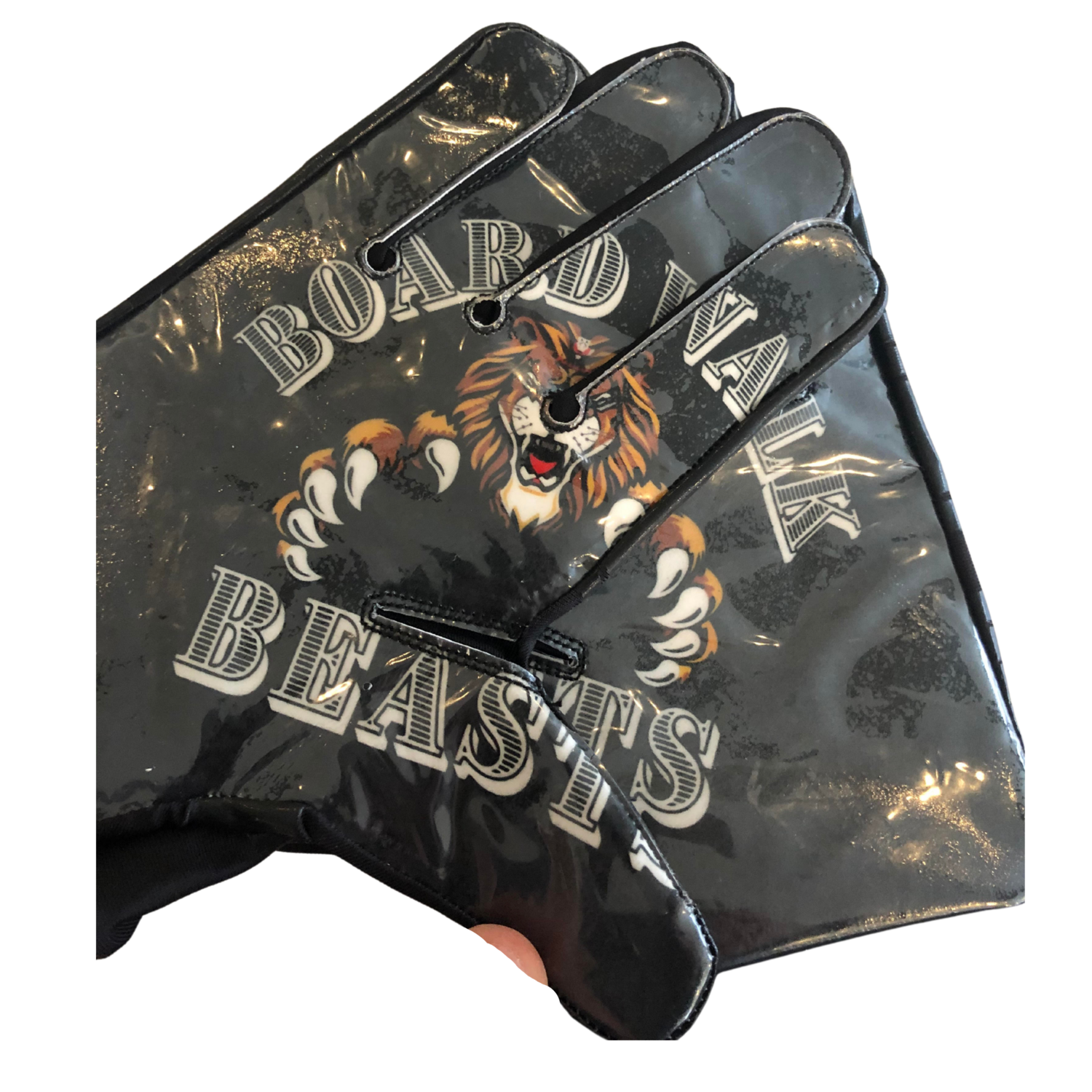 Black Boardwalk Beasts Gloves
